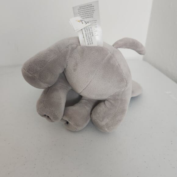 Bedtime Originals Grey Elephant Baby Humphrey Plush Stuffed Animal Toy 9 Inches - Picture 5 of 8